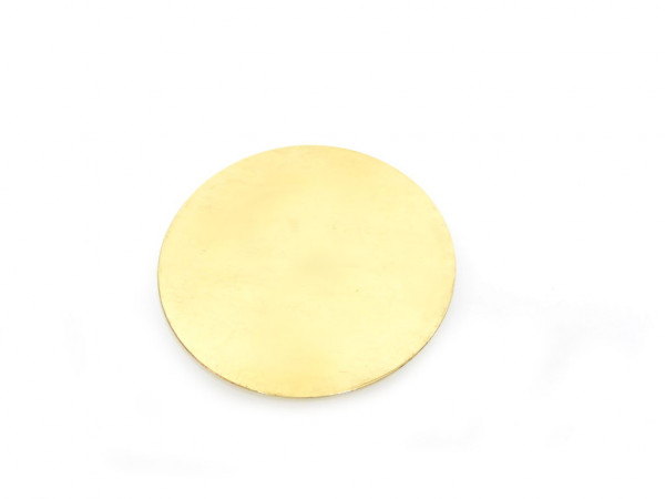 Räucherplättchen/Weihrauchplättchen gold ungelocht 10 St.